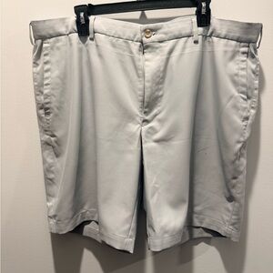 Peter Millar Classic Gray Flat Front Shorts